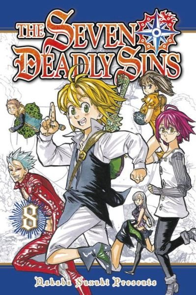 Cover for Miki Yoshikawa · The Seven Deadly Sins 8 (Paperback Bog) (2015)