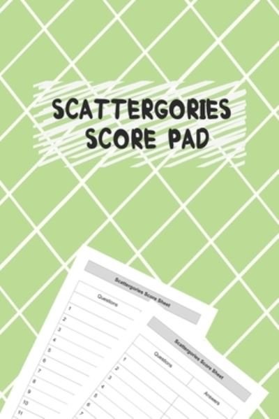 Cover for Gategories Paper Publishings · Scattergories Score Pad (Paperback Book) (2020)