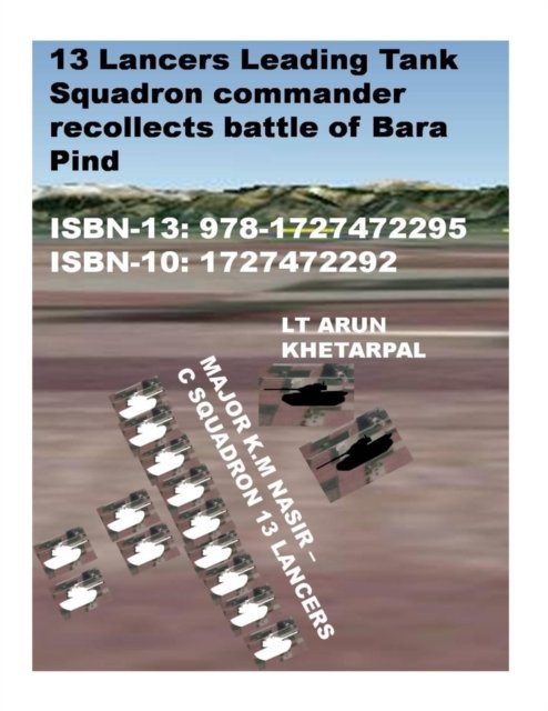 Cover for Agha H Amin · 13 Lancers Leading Tank Squadron commander recollects battle of Bara Pind (Paperback Book) (2018)