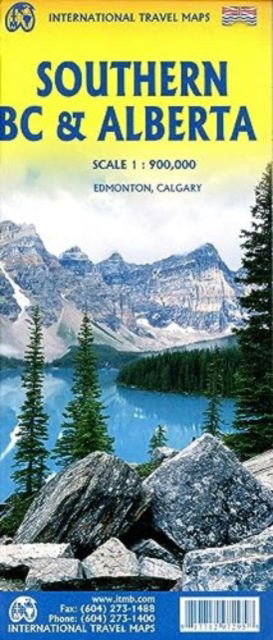 Cover for ITM Publications · British Columbia South / Alberta South (Landkarten) (2023)