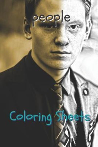 Cover for Coloring Books · People Coloring Sheets (Paperback Book) (2019)