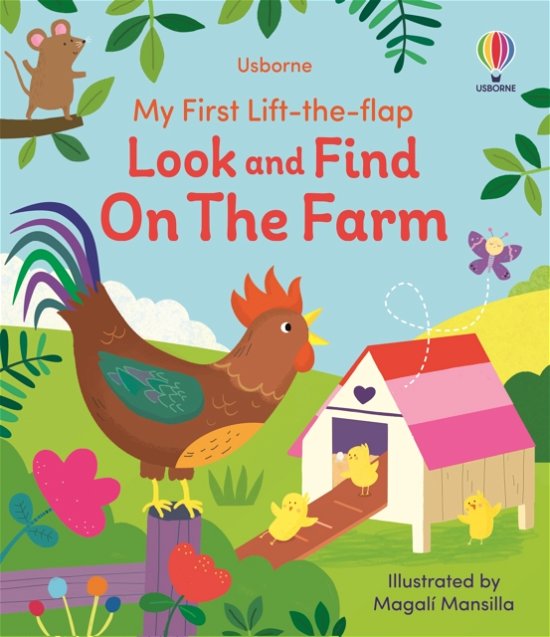 Cover for Alice Beecham · My First Lift-the-Flap Look and Find on the Farm - My First Lift-the-flap (Board book) (2024)