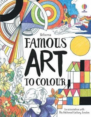 Famous Art to Colour - Art to Colour - Susan Meredith - Böcker - Usborne Publishing Ltd - 9781805314295 - 13 april 2023