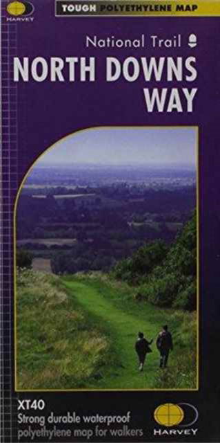 Cover for Harvey Map Services Ltd. · North Downs Way - Trail Map XT40 (Landkarten) (2017)