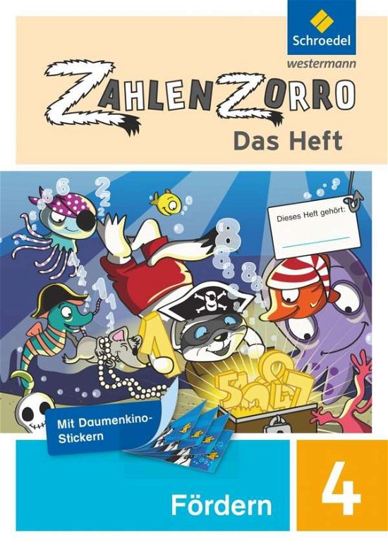 Zahlenzorro - Das Heft.4 Förderheft 4 (Book)