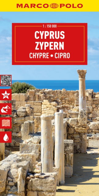 Cyprus Marco Polo Map - Marco Polo - Books - MAIRDUMONT GmbH & Co. KG - 9783575019295 - January 31, 2025