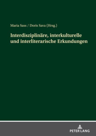 Cover for Maria Sass · Interdisziplinare, interkulturelle und interliterarische Erkundungen (Paperback Book) (2022)