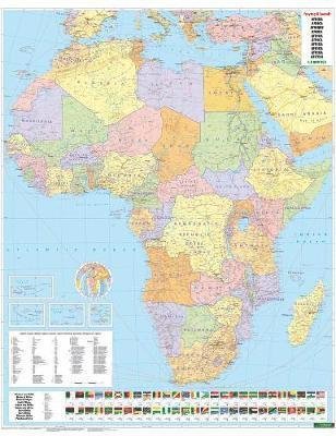 Cover for Freytag-Berndt · Africa Map Flat in a Tube 1:8 000 000 (Kort) (2009)
