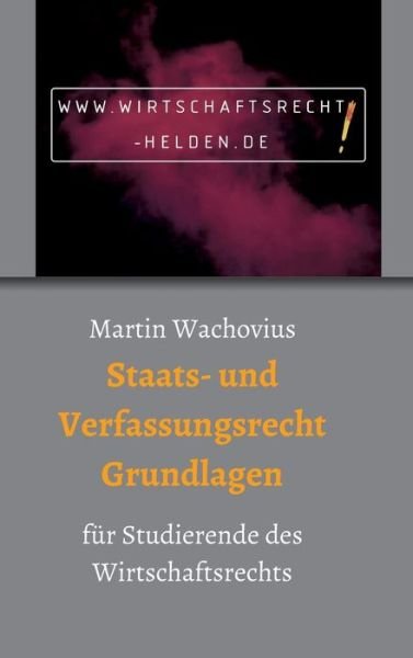 Cover for Wachovius · Staats- und Verfassungsrecht (Book) (2019)