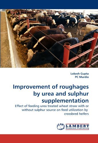 Cover for Pc Murdia · Improvement of Roughages by Urea and Sulphur Supplementation: Effect of Feeding Urea Treated Wheat Straw with or Without Sulphur Source on Feed Utilization by  Crossbred Heifers (Pocketbok) (2011)