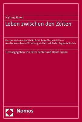 Leben zwischen den Zeiten - Simon - Boeken -  - 9783848768295 - 9 november 2020