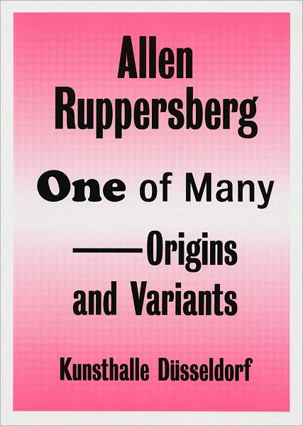 Cover for Ulrike Groos · Allen Ruppersberg: One of Many - Origins and Variants (Paperback Book) (2006)