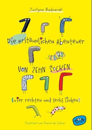 Cover for Justyna Bednarek · Die erstaunlichen Abenteuer von zehn Socken (vier rechten und sechs linken) (Bd. 1) (Book) (2023)