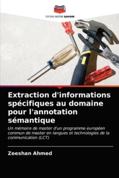 Cover for Ahmed · Extraction d'informations spécifi (N/A) (2021)