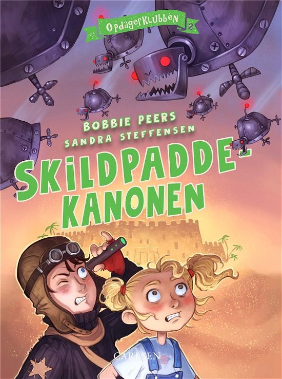 Cover for Bobbie Peers · Opdagerklubben: Opdagerklubben (2) - Skildpaddekanonen (Bound Book) [1th edição] (2020)