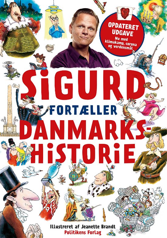 Cover for Sigurd Barrett · Sigurd fortæller danmarkshistorie (Gebundesens Buch) [3. Ausgabe] (2021)