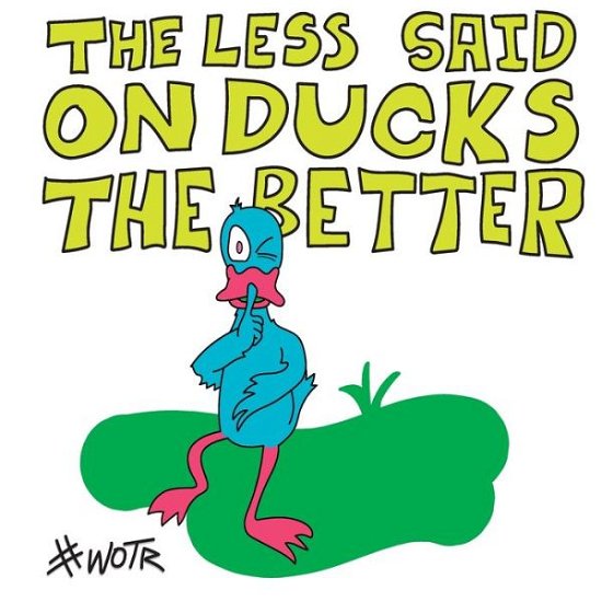 Cover for War of the Real · The Less Said on Ducks, the Better (Paperback Book) (2020)