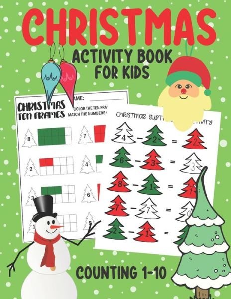 Cover for Colorful World · Christmas Activity Book For Kids (Pocketbok) (2020)