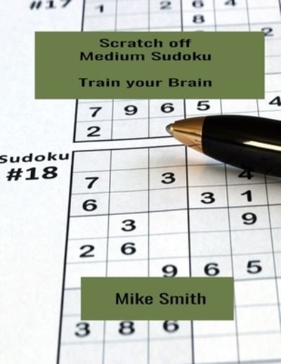 Cover for Mike Smith · Scratch off Medium Sudoku (Pocketbok) (2021)