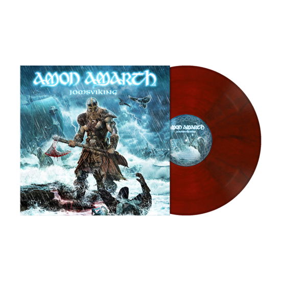 Jomsviking (Ruby Red Marbled) - Amon Amarth - Musiikki - METAL BLADE RECORDS - 0039841545296 - perjantai 19. elokuuta 2022