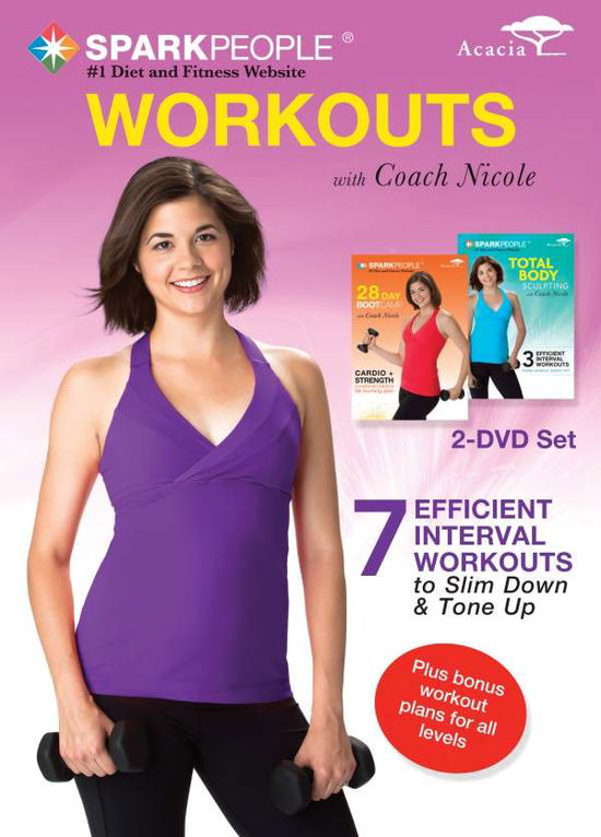 Cover for Sparkpeople Workouts (DVD) (2014)