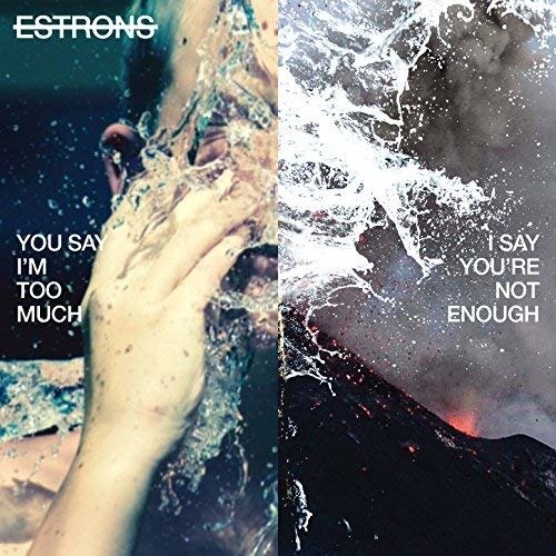 Cover for Estrons · You Say I'm Too Much I Say You're Not Enough (LP) [Coloured edition] (2018)