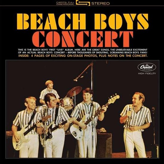 Cover for The Beach Boys · Beach Boys Concert (LP) (2014)