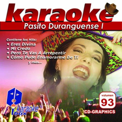 Cover for Various Artists · Karaoke Pasito Duranguense I (CD)