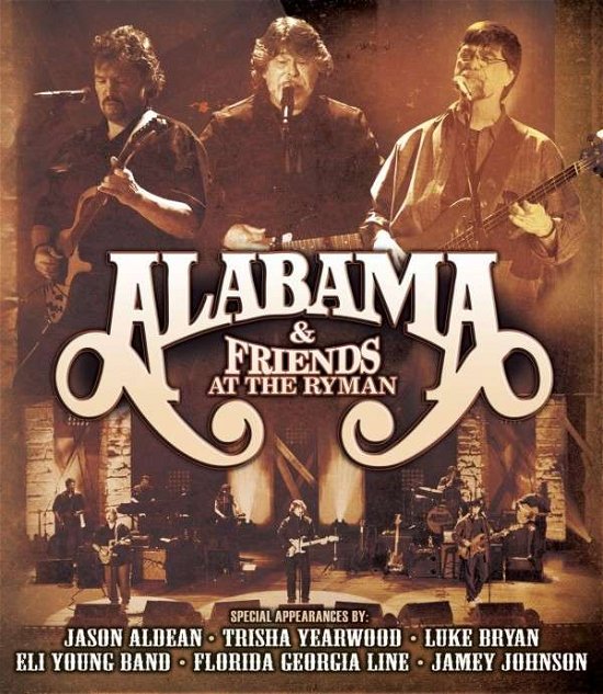 Cover for Alabama · At The Ryman (DVD) (2014)