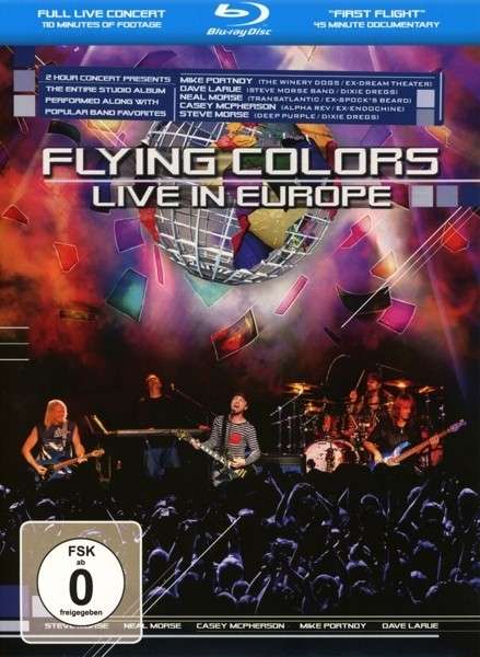 Cover for Flying Colors · Live In Europe (Blu-ray) (2013)