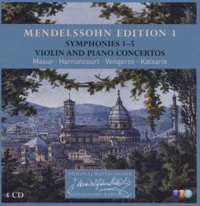 Cover for Various Artists · Mendelssohn Edition Vol.1 Orchestral Music (CD) (2009)