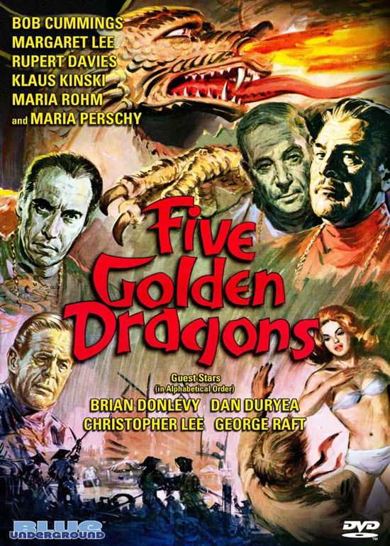 Cover for Five Golden Dragons (DVD) (2016)