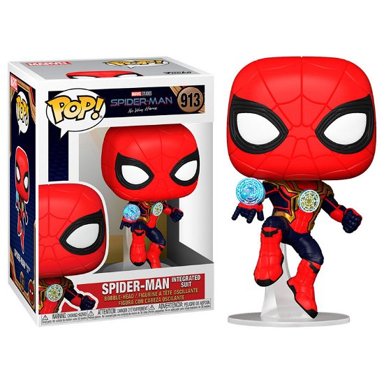 SPIDER-MAN - POP NÂ° 913 - Spider-Man (Integrated - P.Derive - Produtos - Funko - 0889698568296 - 10 de setembro de 2021