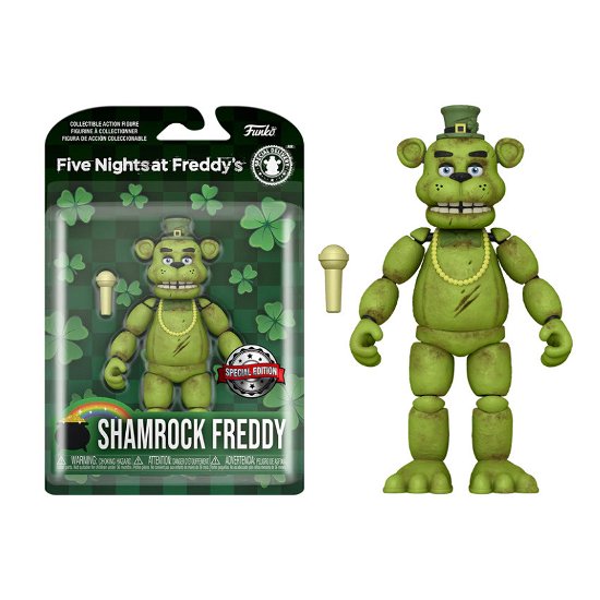 Cover for Five Nights At Freddy's: Funko Pop! Action Figure · FIVE NIGHTS AT FREDDYS S7- Shamrock Freddy - Actio (Spielzeug)