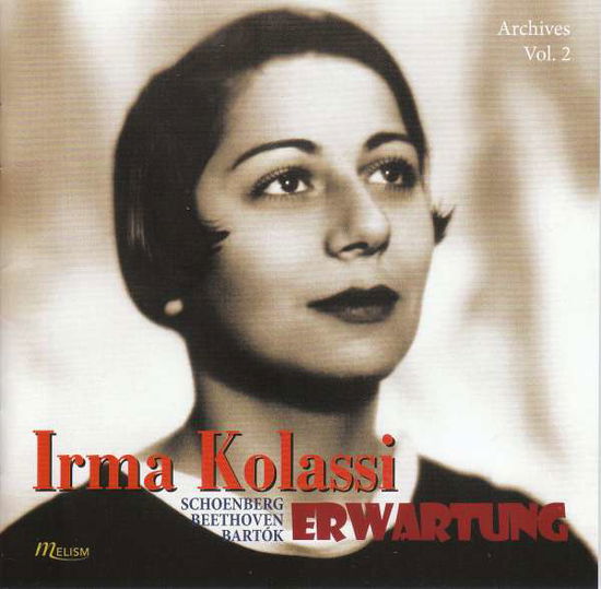 Cover for Irma Kolassi · Erwartung / archives vol 2 (CD) (2019)