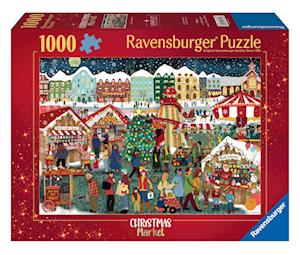 Cover for Ravensburger · Puzzle Christmas Market 1000p (12000729) (Leksaker)