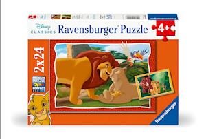 Cover for Ravensburger · Legpuzzel Lion King 2x24st. (Zabawki) (2024)