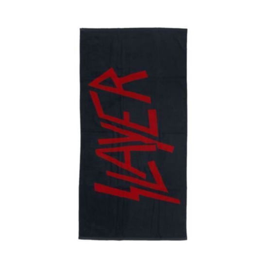 Cover for Slayer · Slayer Handtuch Logo 150 x 75 cm (Toys) [Black edition] (2023)