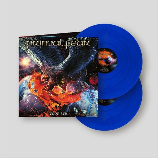 Cover for Primal Fear · Code Red (LP) [Limited Transparent Blue Vinyl edition] (2023)