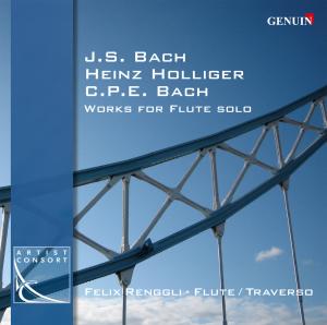 Works for Flute Solo - Bach,j.s. / Holliger / Bach,c.p.e. / Renggli - Música - GEN - 4260036251296 - 2008