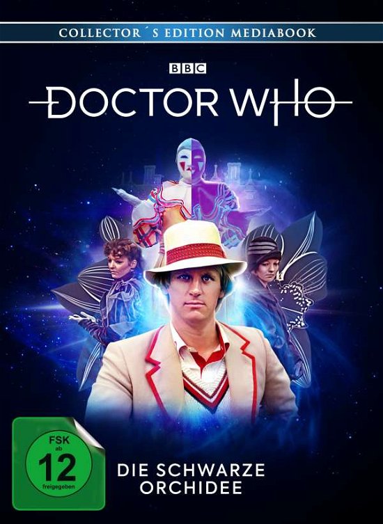 Cover for Davison,peter / Waterhouse,matthew / Sutton,sarah/+ · Doctor Who-fünfter Doktor-die Schw.orchidee-ltd (Blu-ray) (2019)