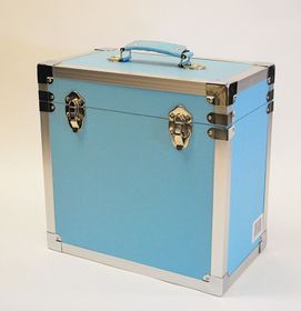 Cover for 50 LP Record Storage Carry Case - Light Blue (Tillbehör)