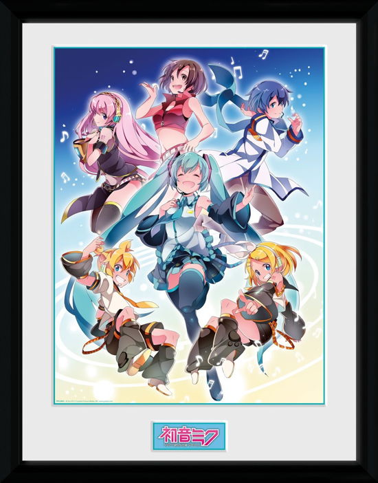 Cover for Hatsune Miku · Hatsune Miku: Group (Stampa In Cornice 30x40 Cm) (MERCH)