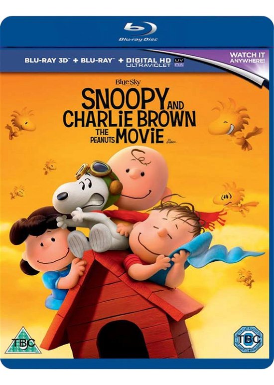 Cover for 20th Century Fox · Snoopy And Charlie Brown The Peanuts Movie (Blu-ray) (2016)