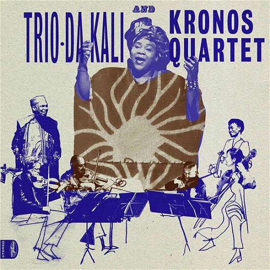 Cover for Trio Da Kali and Kronos Quartet · Ladilikan (CD) [Standard edition] (2017)
