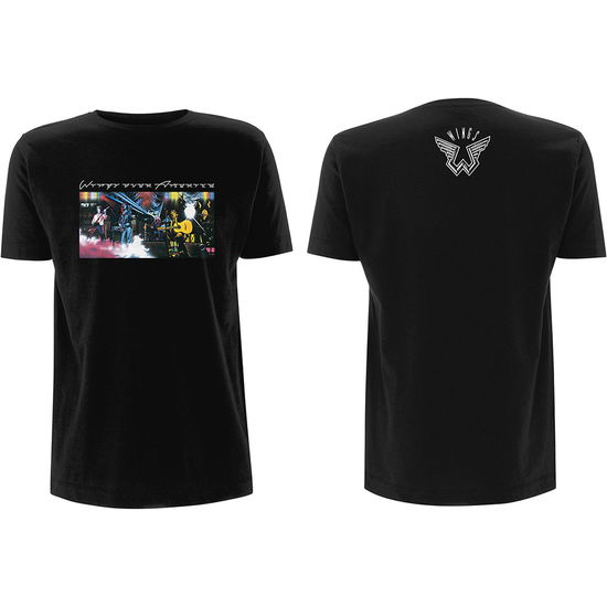 Cover for Paul McCartney · Paul McCartney Unisex T-Shirt: Wings Over America (Black) (Back Print) (T-shirt) [size S] [Black - Unisex edition] (2019)