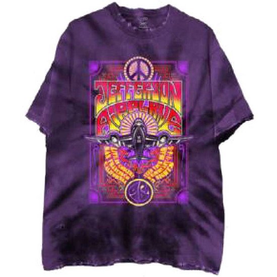 Cover for Jefferson Airplane · Jefferson Airplane Unisex T-Shirt: Live in San Francisco, CA (Wash Collection) (T-shirt) [size S]