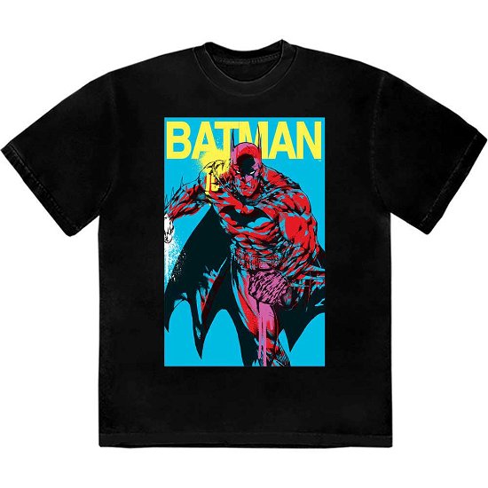 Cover for DC Comics · DC Comics Unisex T-Shirt: Batman - Pop Colours (T-shirt) [size S]