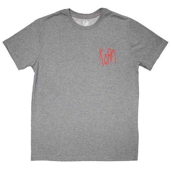 Korn Unisex T-Shirt: Mini Red Logo - Korn - Merchandise -  - 5056737264296 - July 16, 2024