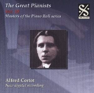 Cover for Alfred Cortot · Master of the Piano Roll (CD) (2010)